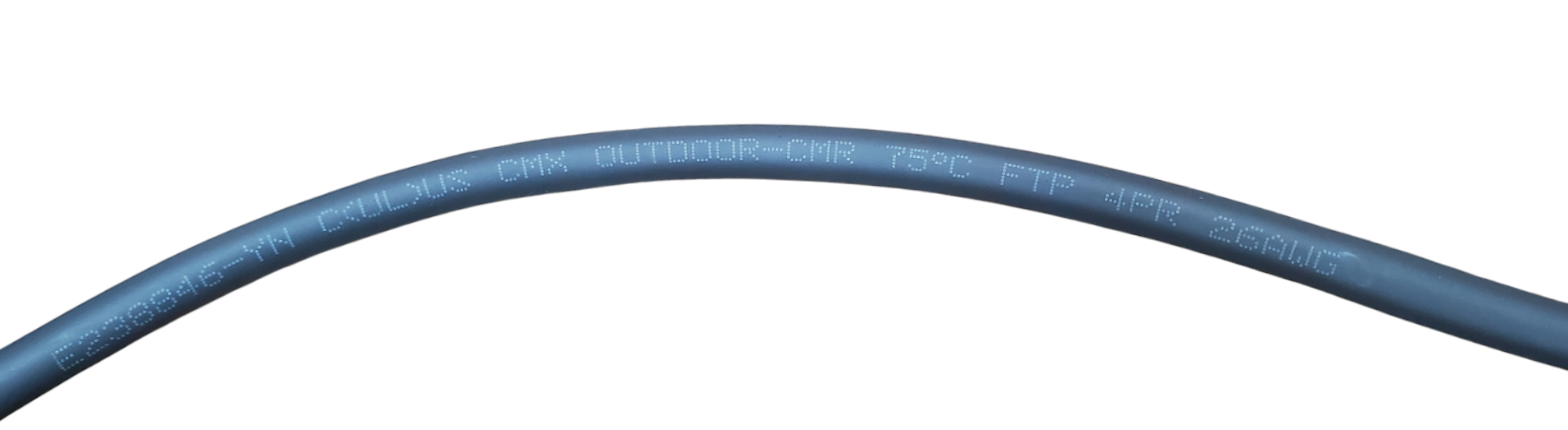 Outdoor Starlink Cable – 75FT - FTP, 4PR, 26AWG, CMX/CMR, Shielded – 75°C
