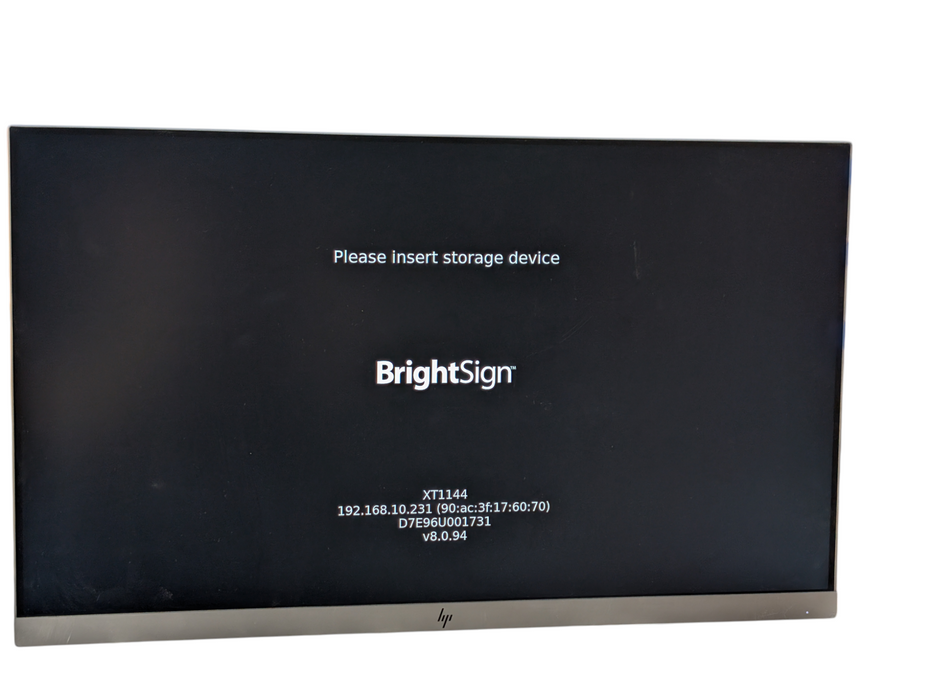 BrightSign XT4 XT1144 HDMI 4K PoE Power Networked Digital Signage Player  Q-