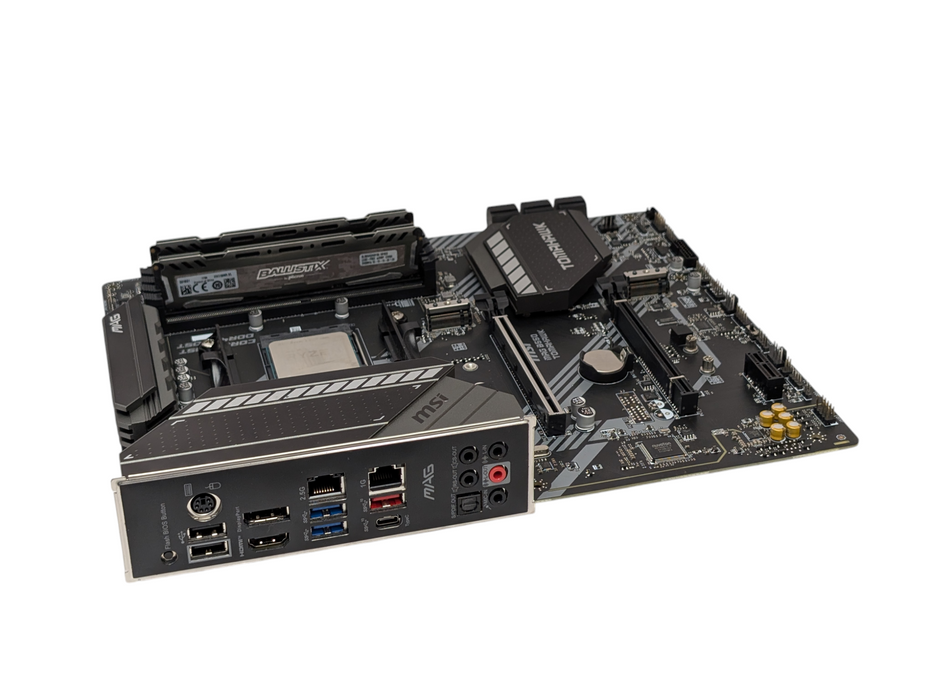 MSI MAG B550 Tomahawk RYZEN 5 PRO 3600 16GB RAM Combo READ   -