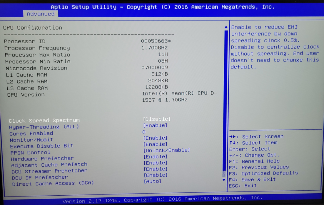 Supermicro X10SDV-7TP4F 1U, Xeon D-1537 1.7GHz, 8GB, SAS2116-IT, 2x PSU _