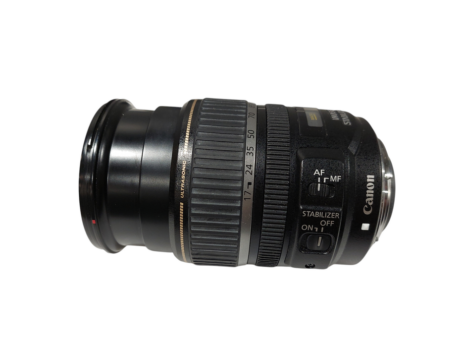 Canon Zoom Lens Ultrasonic Image Stabilizer EF-S 17-85MM 1:4-5.6 IS USM =