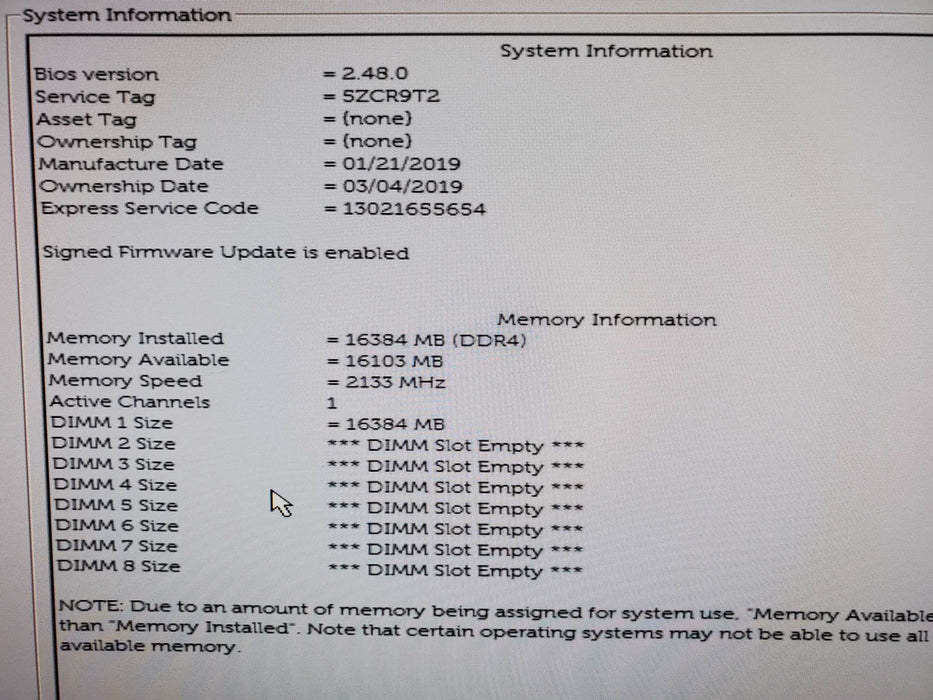 Dell Precision 5820 Tower, Xeon W-2123 3.60GHz, 16GB DDR4, K4200, 950W