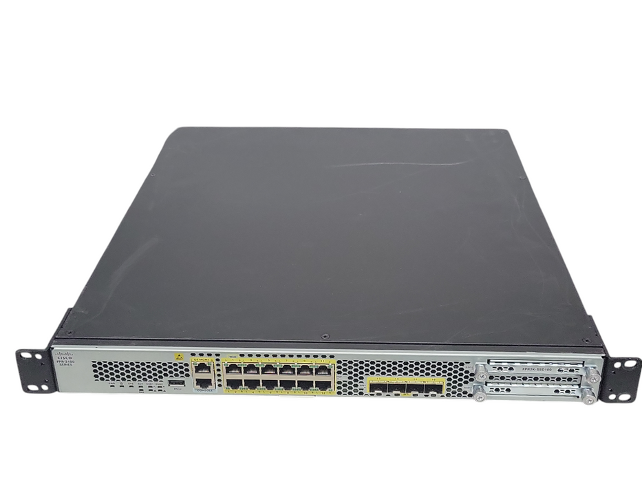 Cisco FPR-2110 FirePower Security Appliance With 100GB SSD w/ Rack Ears _