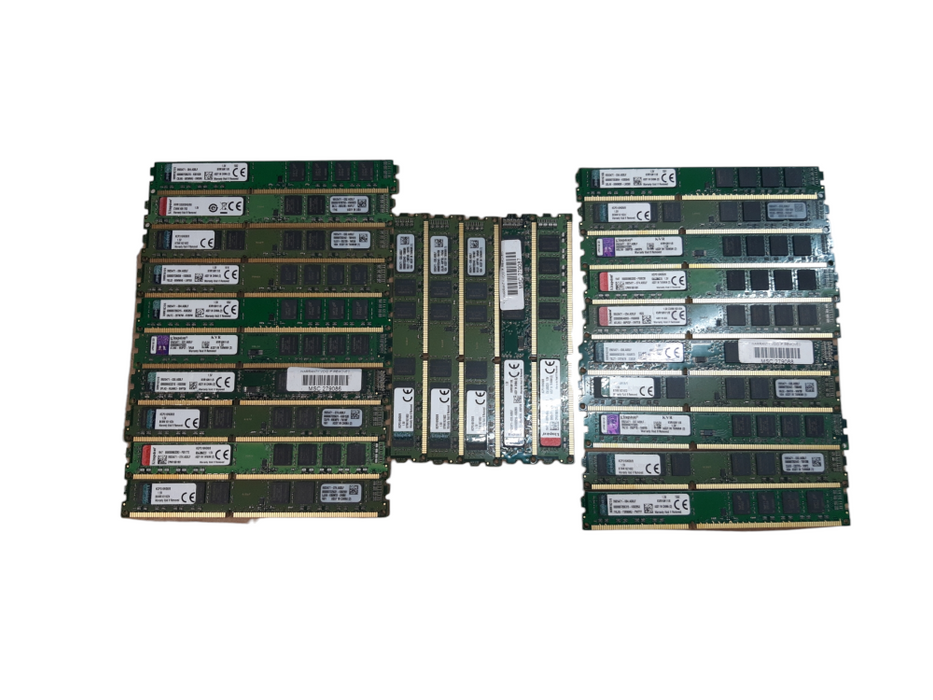 Lot of 84x, Assorted 8GB DDR3 Desktop RAM