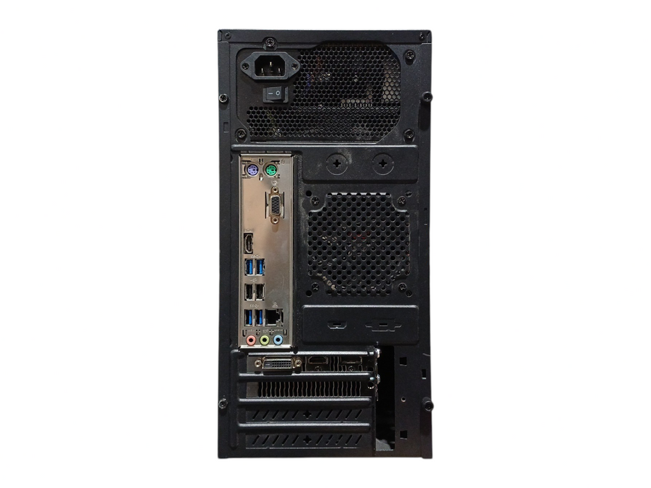 Custom PC, ASUS PRIME A320M-K, Ryzen 7 2700X, 16GB DDR4, 256GB NVMe, 1050Ti
