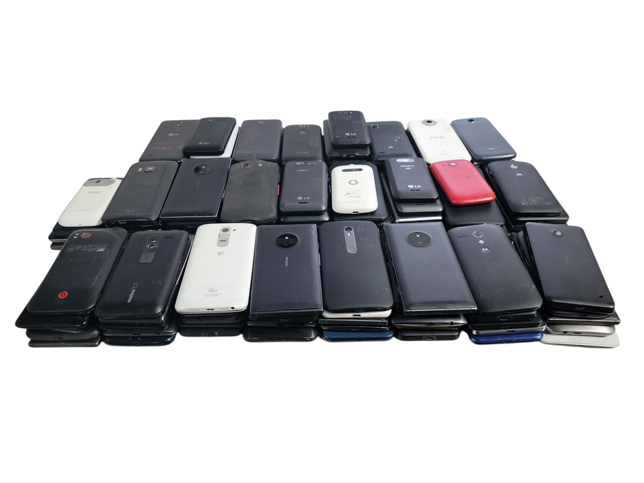Lot of 124x Android Phones [Assorted Models | AS-IS]