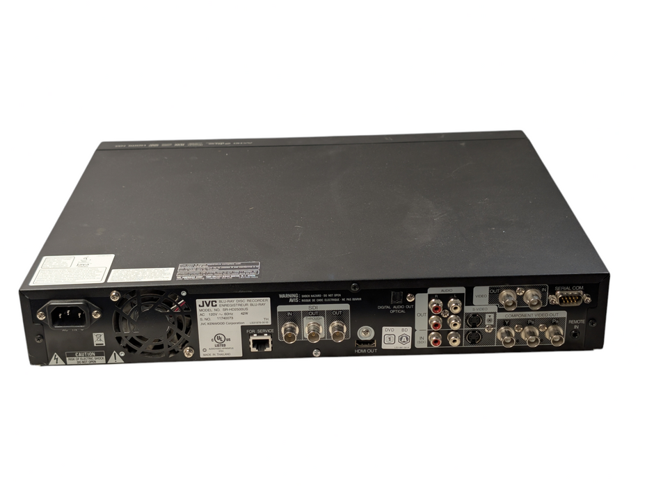 JVC BLU-RAY Disc Recorder SR-HD2500US  -