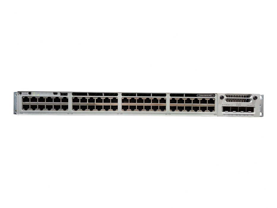 Cisco C9300-48U-A Catalyst 9300 48-port UPOE Switch w/ C3850-NM-4-10G