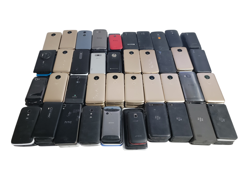 Lot of 200x Android Phones [Assorted Brands | AS-IS] (