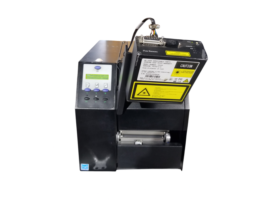 Printronix T5204r Thermal Transfer Barcode Label Printer w/SV100 - *READ* Q