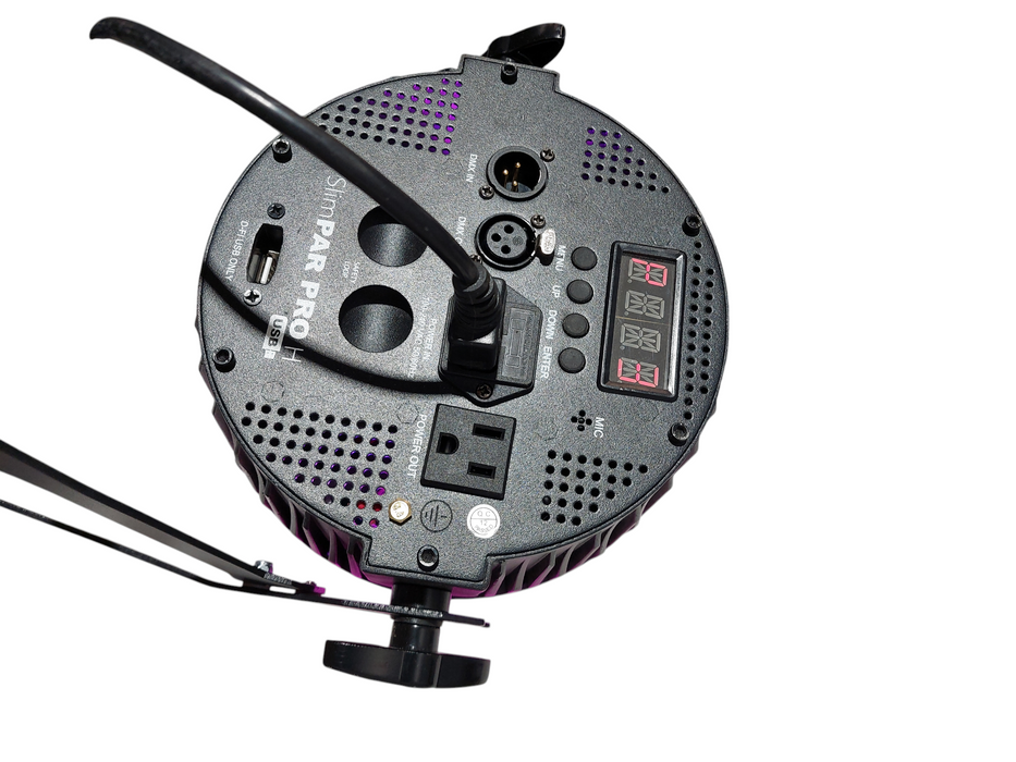 Slim PAR PRO H USB Strobe Light RGB 6 in 1 Stage Light Show =