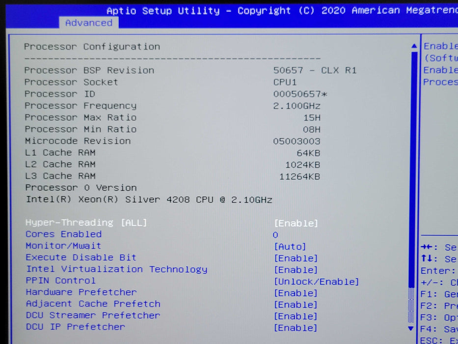 SuperMicro X11SPL-F 2U Server, 1x Xeon Silver 4208 2.10GHz 32GB DDR4 2x PSU