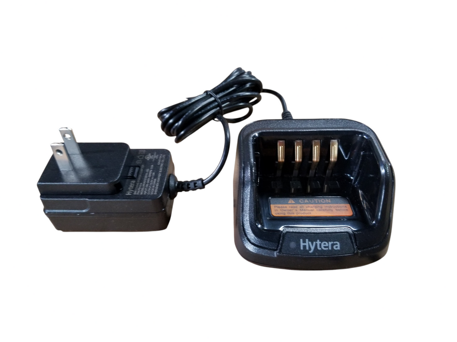Hytera CH10A07 Rapid-Rate Charger – 12V - with power adapter
