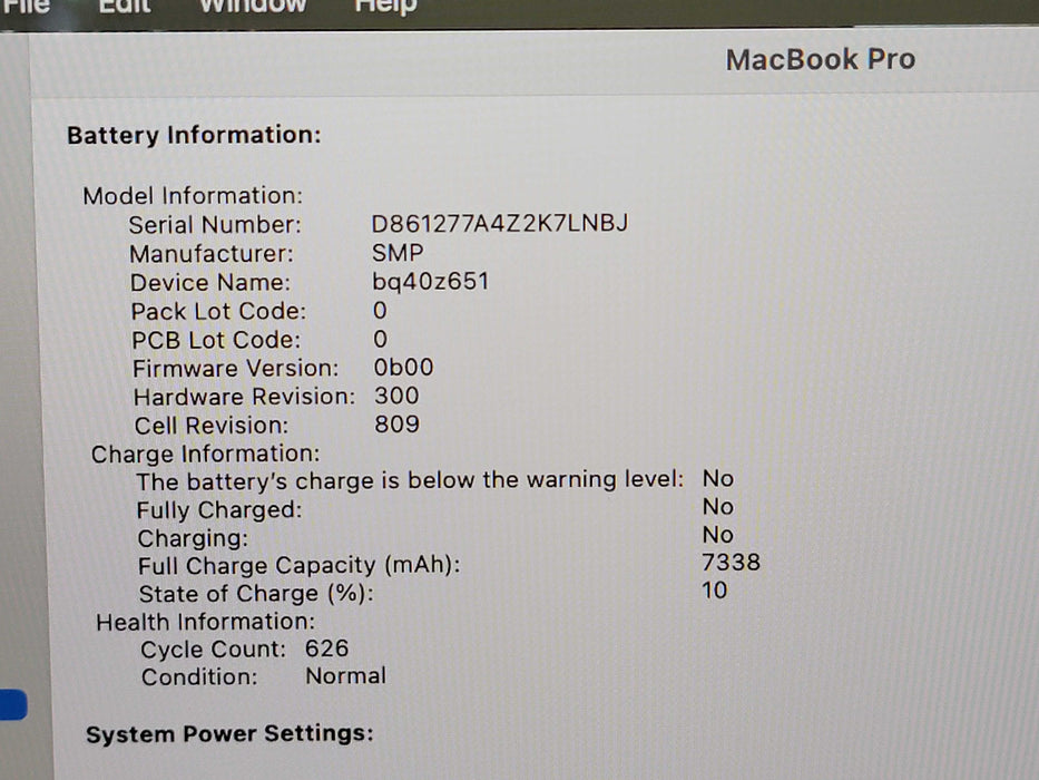 Apple Macbook Pro 2019 16" 6-Core i7-9750H@2.6GHz 16GB DDR4 500GB SSD GPU