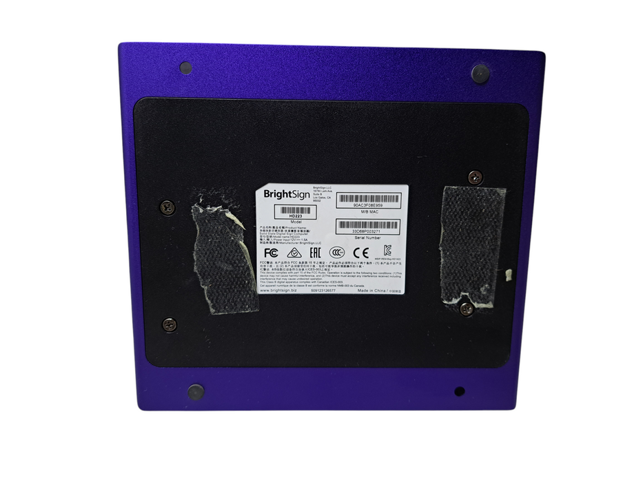 BrightSign HD3 HD223 HDMI Media HD Digital Player | Factory Reset
