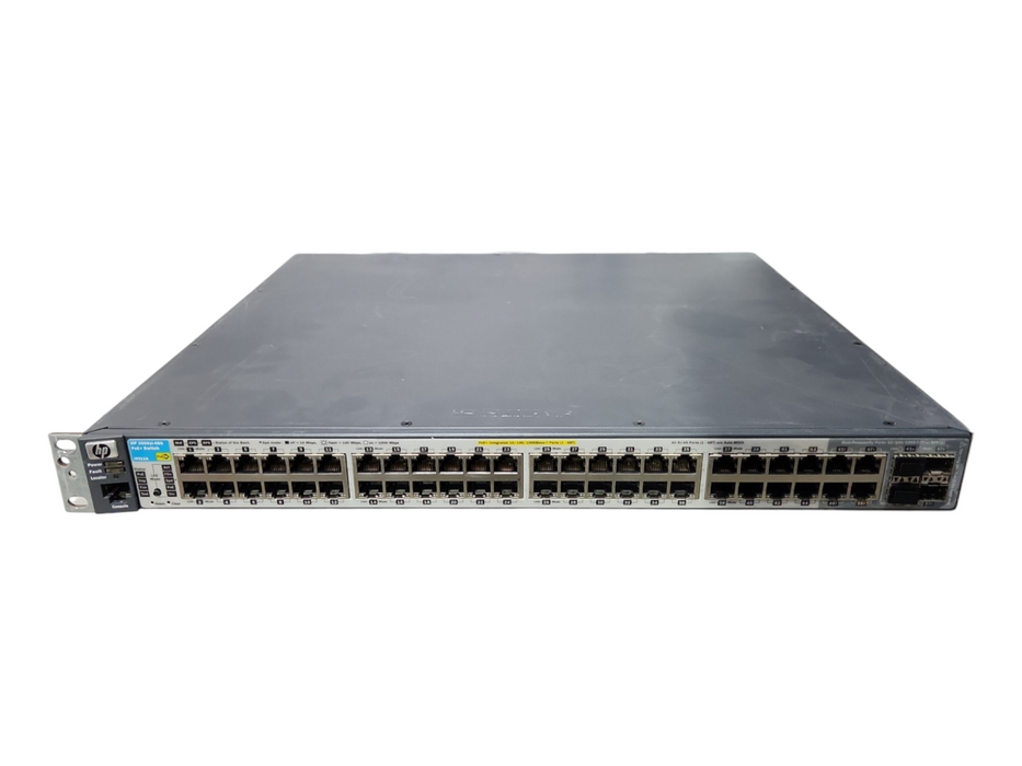 HP J9311A 3500YL-48G PoE+ Network Switch w/ SFP+/CX4 10-GbE yl Module