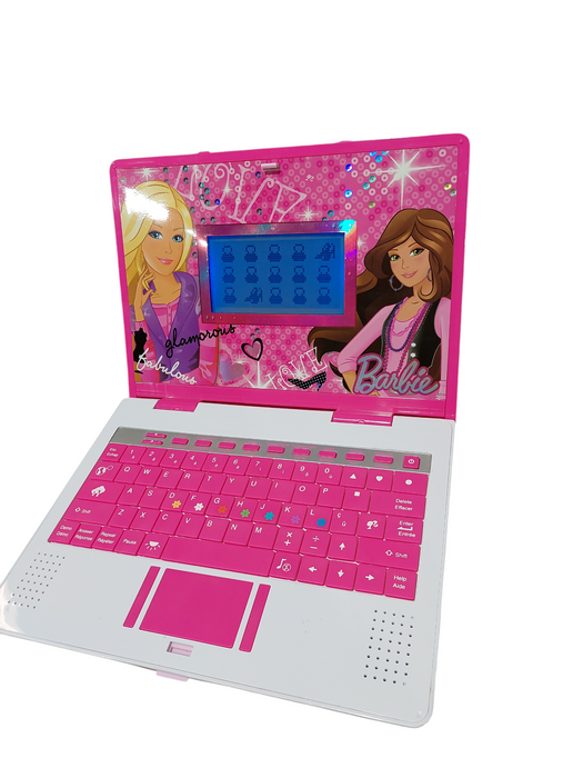 Barbie Kids Play Laptop ( Toy ) Oregon Scientific  =