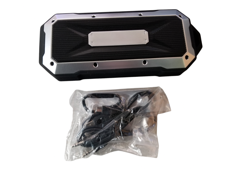 Leeds Waterproof Outdoor Bluetooth Speaker, 5h Play Time - New / Open Box
