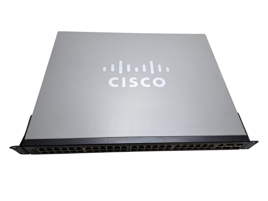 Cisco SG500-52P-K9 V05 | 52-Port Gigabit PoE Stackable Managed Switch )