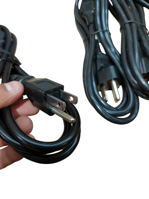 Lot 5x 6FT POWER CORD 3 PRONG CABLE C13 Q