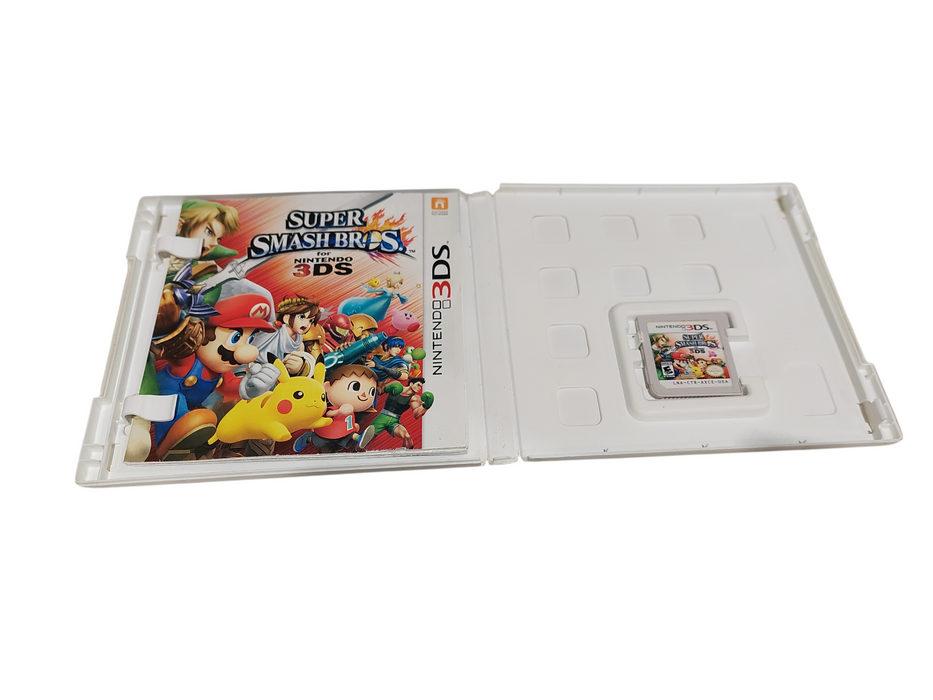 Nintendo 3DS Super Smash Brothers Case & Cartridge with Manual  =