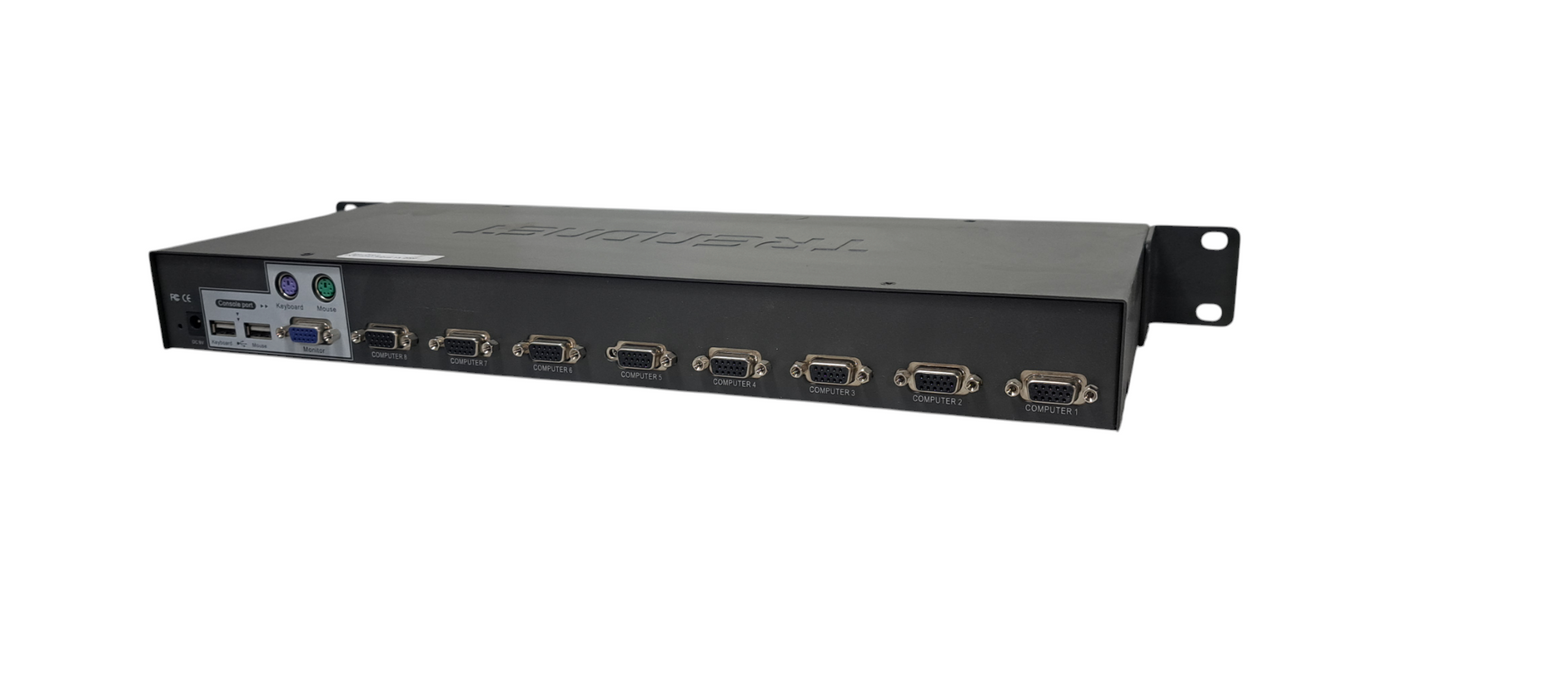 Trendnet TK-803R 8-Port KVM Switch |No Adapter