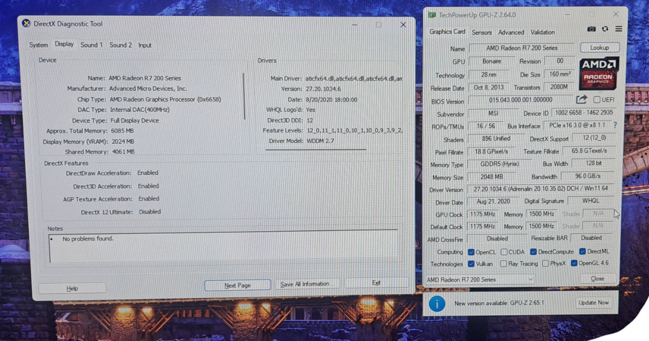 MSI R7 260X 2GD5 OC Graphics Card