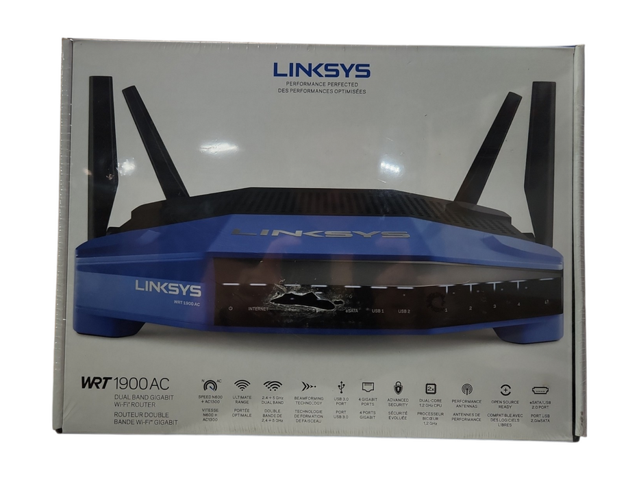 *NEW SEALED* Linksys WRT 1900AC Dual Band Gigabit Wifi Router  Q