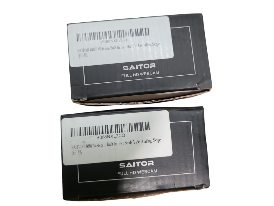 Lot 2x SAITOR Full HD Webcam