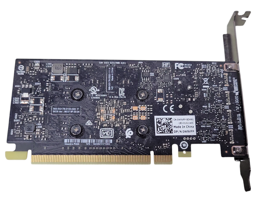 Dell/NVIDIA Quadro P400 2GB GDDR5 Mini Display Video Card, FH Bracket _