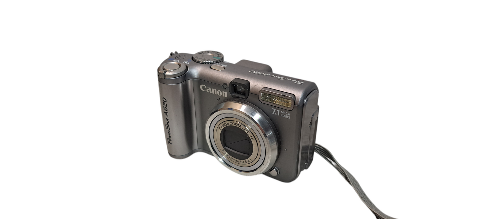 Silver CANON PowerShot A620 Digital Camera 7.1 MP 4x Zoom