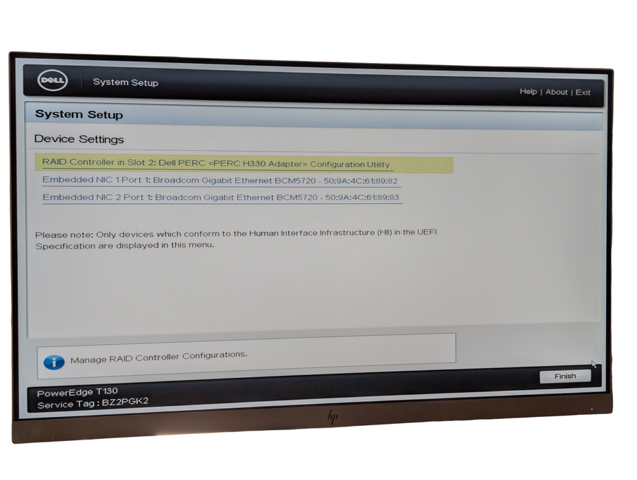 DELL PowerEdge T130 Intel Xeon E3-1230 v5 32GB RAM H330 RAID 2x 500GB HDD  -