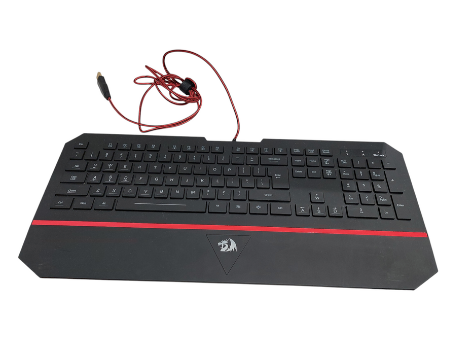 Bundle of Keyboard & Mouse Pad Red Dragon Karura K502 & RocketFish Pad  =