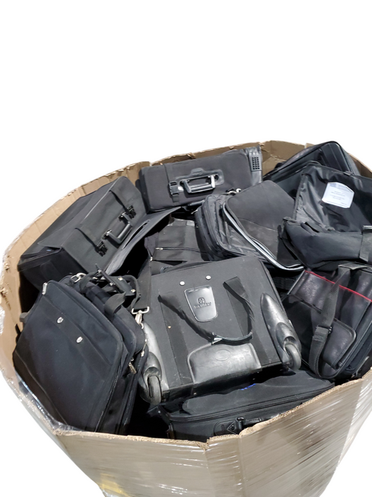 Bin of Assorted Laptop Bags - Approx 150 lbs  - (AS-IS)