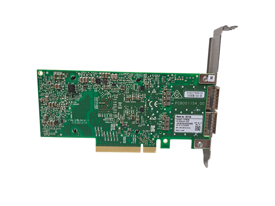 Mellanox ConnectX-4 CX414A Dual Port 50GbE QSFP28 Network Card Full Height Q)