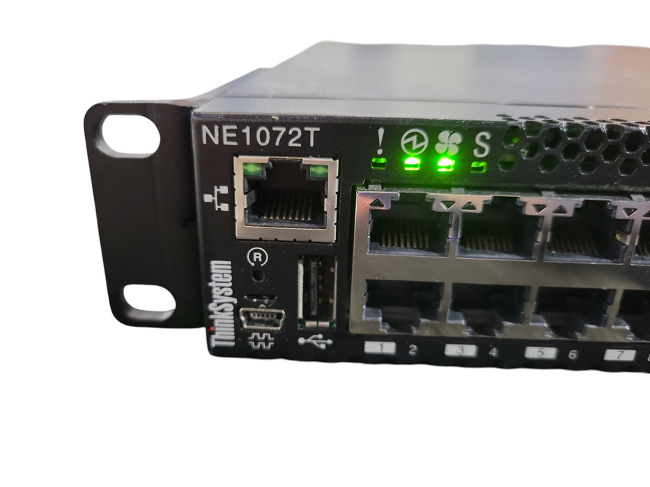 Lenovo ThinkSystem NE1072T 48-Port Managed Rack-Mount UR RackSwitch READ !