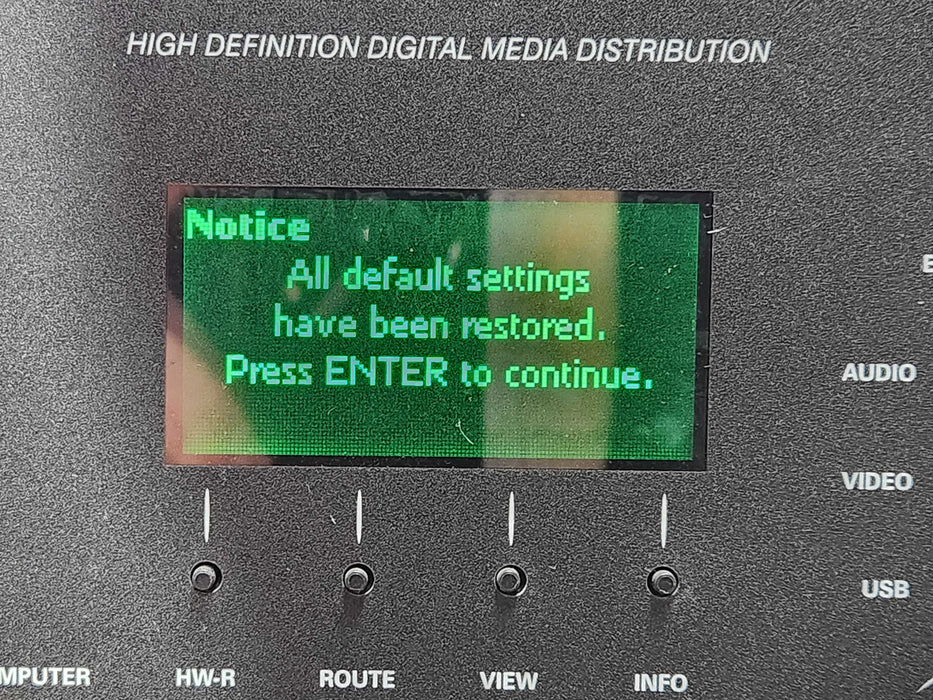 Crestron DM-MD16X16 HD Digital Media Switcher, 9x DMC-HD-DSP, 2x DMCO-4444