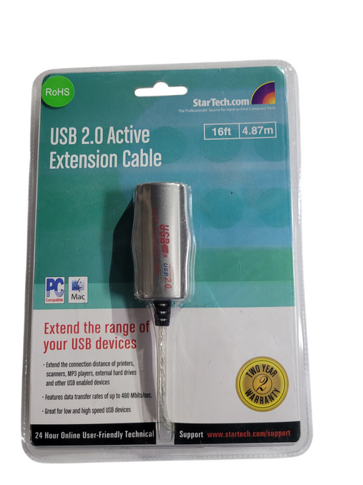 starTech USB 2.0 ACTIVE Extension cable (USB2FAAEXT15)  Q