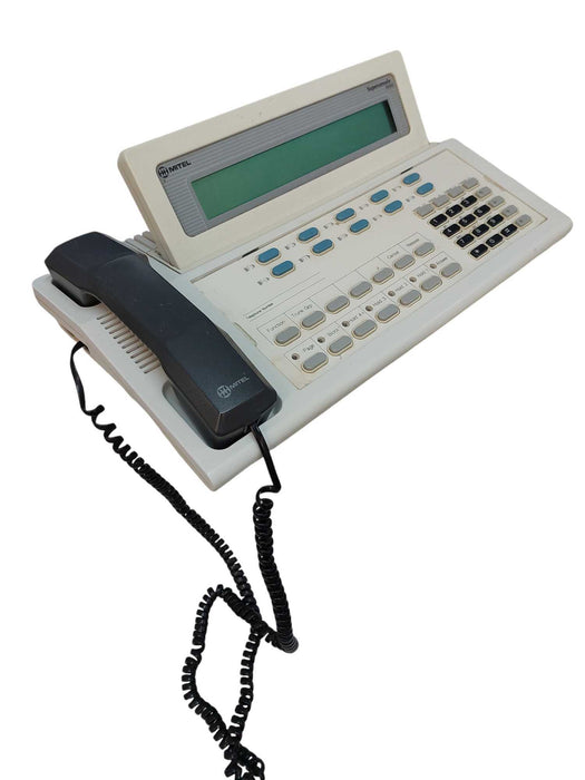 Mitel SuperConsole 1000 White Model: 9189-000-016-NA (Black Handset) , READ _