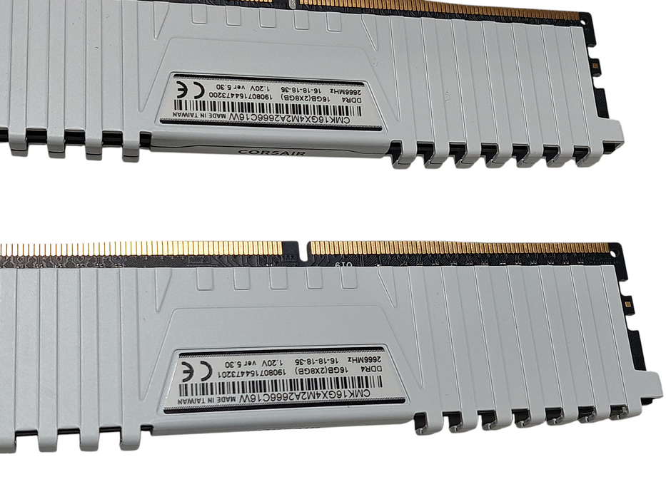 Corsair Vengence LPX DDR4 16GB Kit of 2 8GB 2666MHz CMK16GX4M2A2666C16W =