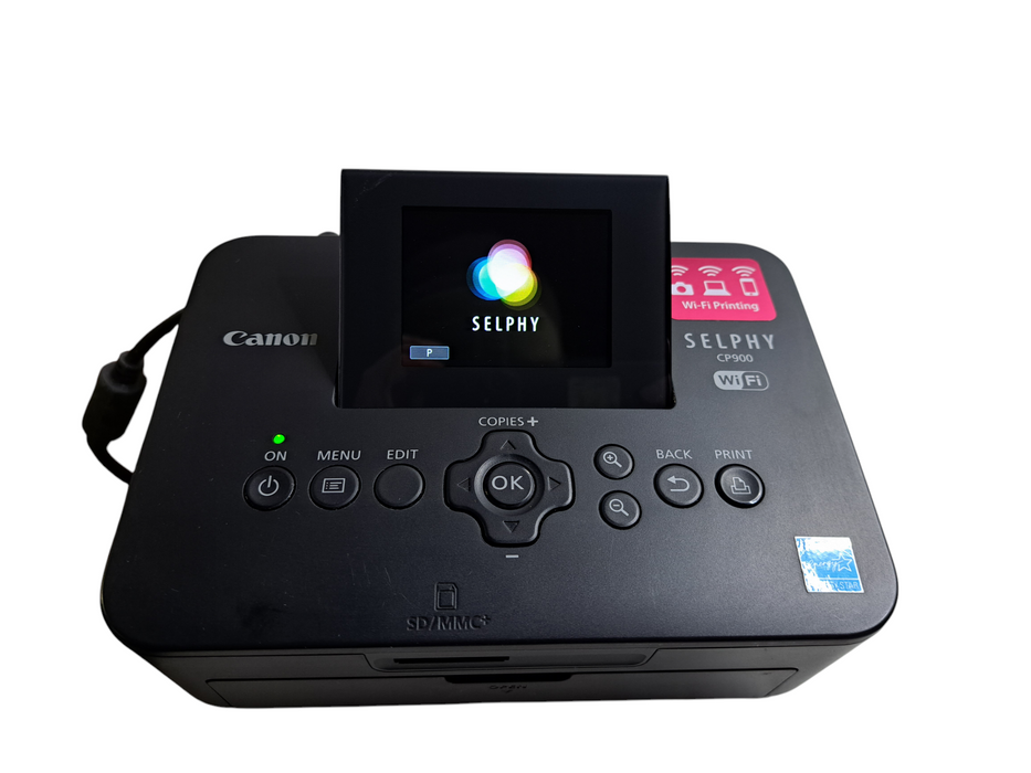 Canon Selphy CP900 Compact Photo Printer w/ Wi-Fi & Card Reader  )
