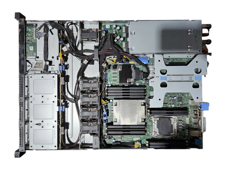 Dell PE R430 1U 8x2.5", Xeon E5-2630 v4 2.20GHz, 16GB DDR4, H730 Mini