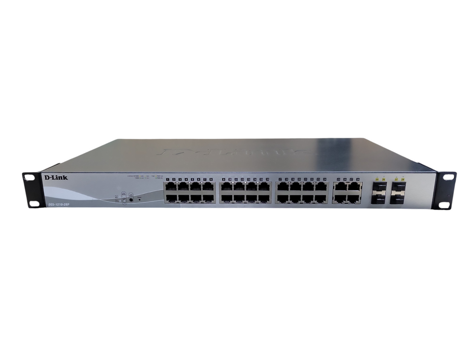 D-Link DGS-1210-28P 28-Port PoE Gigabit Web Smart Switch H/W:F1  !