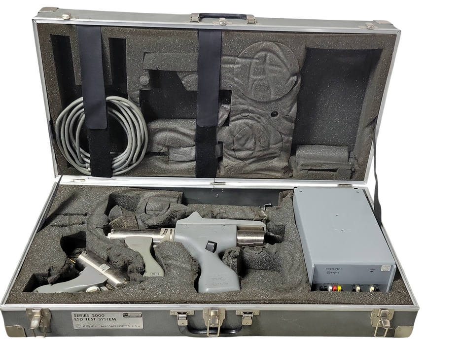 KeyTek Series 2000 ESDTest System Case w/ EC-1, DN-10, DN-2, ESD-1, PSC-1 _