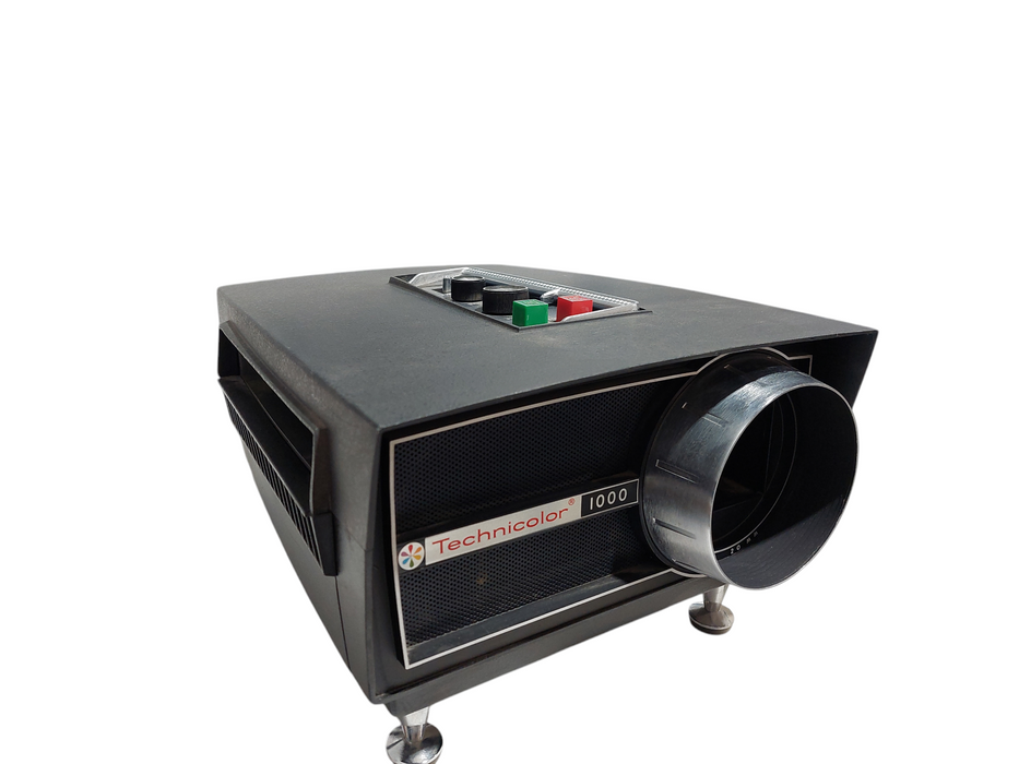 Vintage Technicolor 1000 8mm Film Tape Cartridge Projector Super Technor  =