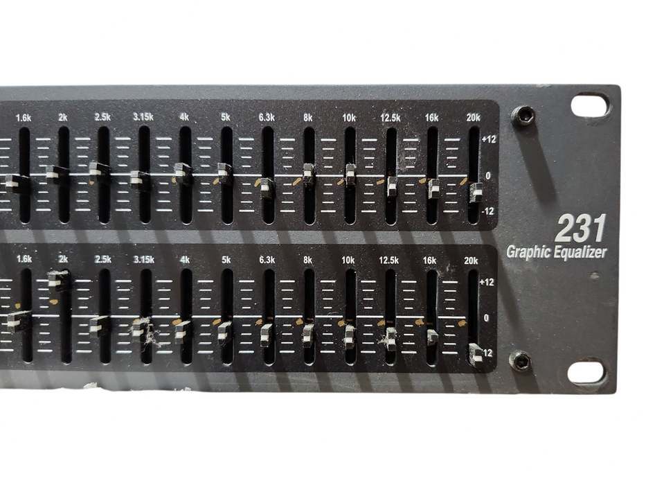 DBX 231, Dual 31-Band Graphic Equalizer — retail.era