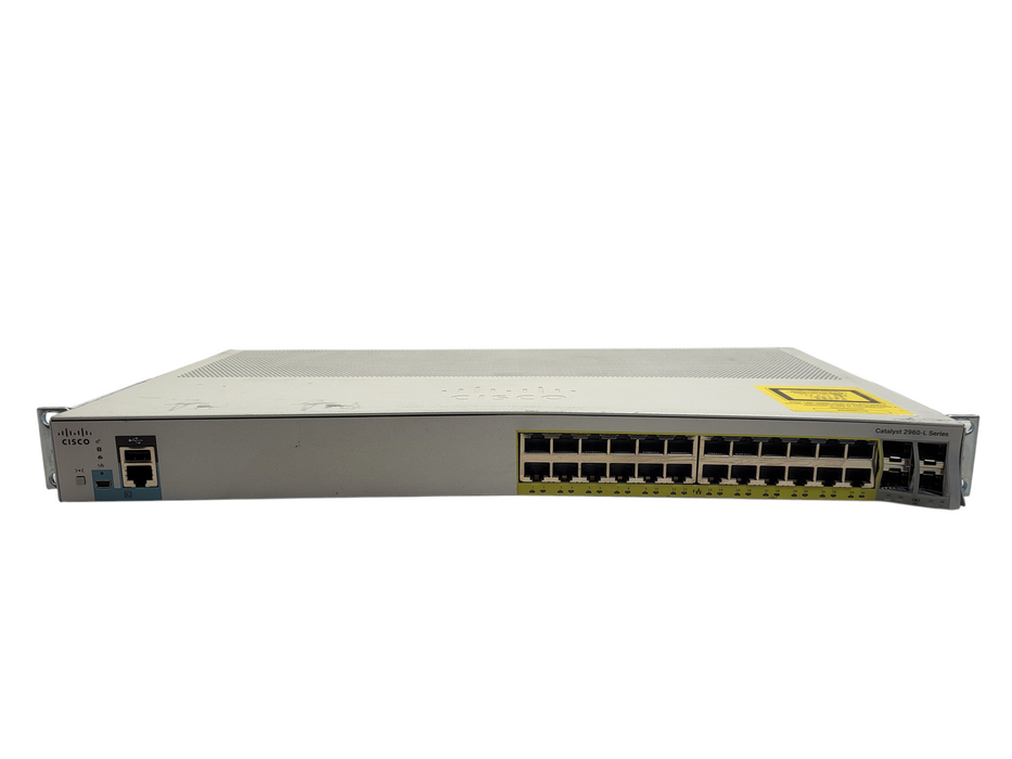 Cisco WS-C2960L-24PS-LL V01 | 24-Port Gigabit PoE+ Silent Managed Switch $