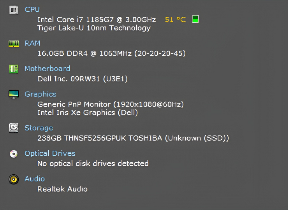 Dell Latitude 7420, i7-1165G7 2.80GHz, 16GB DDR4, 256GB NVMe, No PWR  Lap200