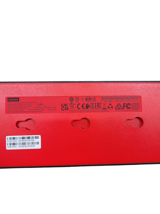 Lenovo ThinkPad Thunderbolt 4 Workstation Dock 40B0 DK2131 W/300W Adapter