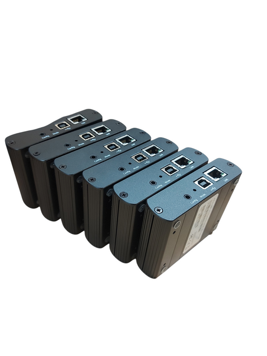 LOT 6X 4 PORT USB 2.0 GIGABIT ETHERNET LAN EXTENDER
